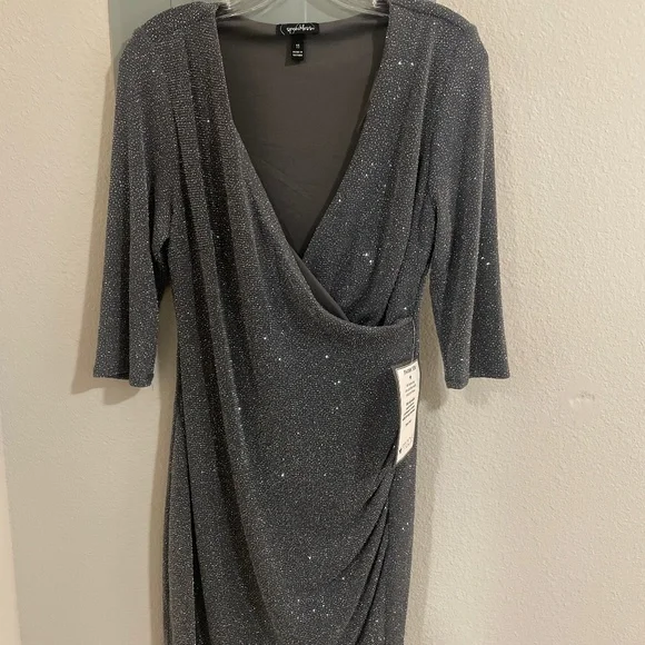slim fit dress slacks DAPHNE KNIT DRESS main image 1
